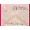 N°311 284A 392 393 ALTKIRCH HAUT RHIN PAR AVION MONTEVIDEO URUGUAY 1938 LETTRE COVER