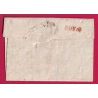 MARQUE CONQUIS 84 MOUTIERS SAVOIE 1818 POUR CHAMBERY LETTRE COVER