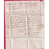 MARQUE CONQUIS 84 MOUTIERS SAVOIE 1818 POUR CHAMBERY LETTRE COVER