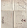 ARMEE ITALIE LE COMMANDANT DE LA PLACE DE MILAN SIGNE GENERAL BROUSSIER AN10 1802 POUR MILAN LETTRE COVER
