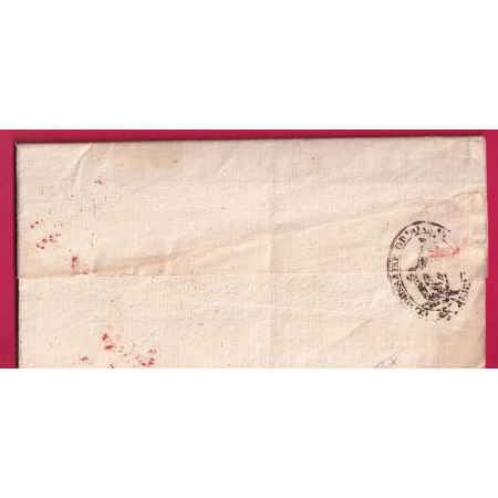ARMEE ITALIE FRANCHISE COMM ORDONNATEUR BELLE VIGNETTE REVOLUTIONNAIRE TARASCON   BOUCHES DU RHONE LETTRE COVER
