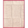 MARQUE 62 MONTAIGU PUY DE DOME MENTION ACQUITTE AU BUREAU TAXE ANNULE POUR CHALON SUR SAONE 1817 LETTRE COVER