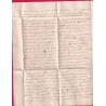 MARQUE 62 MONTAIGU PUY DE DOME MENTION ACQUITTE AU BUREAU TAXE ANNULE POUR CHALON SUR SAONE 1817 LETTRE COVER