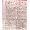 LETTRE DU CAP HAITIEN HAITI 1784 MARQUE COLONIE CINTREE EN ROUGE POUR MARSEILLE LETTRE COVER