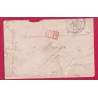 GUERRE 1870 PP  ROUGE GARDE MOBILE POUR BOEGE HAUTE SAVOIE 1871 LETTRE COVER