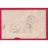 GUERRE 1870 PP  ROUGE GARDE MOBILE POUR BOEGE HAUTE SAVOIE 1871 LETTRE COVER
