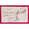 CURSIVE 30 MONTASTRUC HAUTE GARONNE CAD T15 LA POINTE ST SULPICE TARN 1847 POUR GRAULHET LETTRE COVER