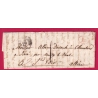 CURSIVE 3 NEUILLY LE REAL ALLIER 1844 EN ARRIVE DEPART MOULINS POUR ST VOID TAXE LOCALE 1 DECIME RURAL LETTRE COVER