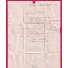 CAD TYPE 15 NIMES GARD BOITE RURALE B ST GERVASY TAXE LOCALE 1 + CL ROUGE POUR NIMES 1852 LETTRE COVER