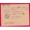 CACHET TAXE 40C PARIS R BONAPARTE 1877 CLAYE SOUILLY SEINE ET MARNE MENTION SOMME A TOUCHER LETTRE COVER