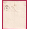 N°14 PC NIMES GARD BOITE RURALE H GARON POUR REMOULINS 1855 LETTRE COVER