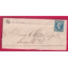 N°14 PC 2954 SUMENE GARD BOITE RURALE B ST MARTIAL POUR LA SALLE LETTRE COVER