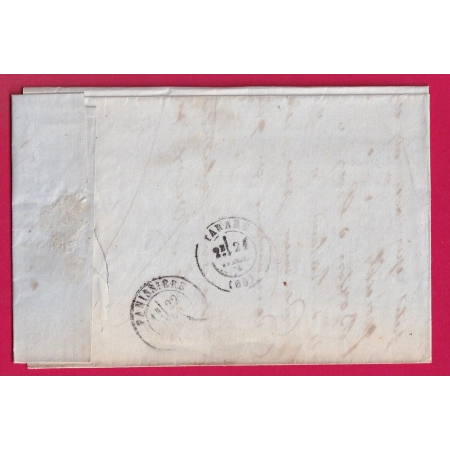 N°60 CAD TYPE 17 JOYEUSE ARDECHE POUR PANISSIERE LOIRE LETTRE COVER