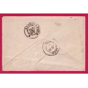 N°60 CAD TYPE 17 RAMBOUILLET SEINE ET OISE POUR AUCH GERS LETTRE COVER