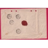 N°71 90 92 NEVERS NIEVRE RECOMMANDE POUR BRASLES AISNE LETTRE COVER