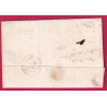 CAD TYPE 12 CHATEAULAUDREN COTES DU NORD BOITE RURALE A LANVOLLON + DECIME RURAL 1840 ST BRIEUC LETTRE COVER