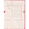 CAD TYPE 12 CHATEAULAUDREN COTES DU NORD BOITE RURALE A LANVOLLON + DECIME RURAL 1840 ST BRIEUC LETTRE COVER