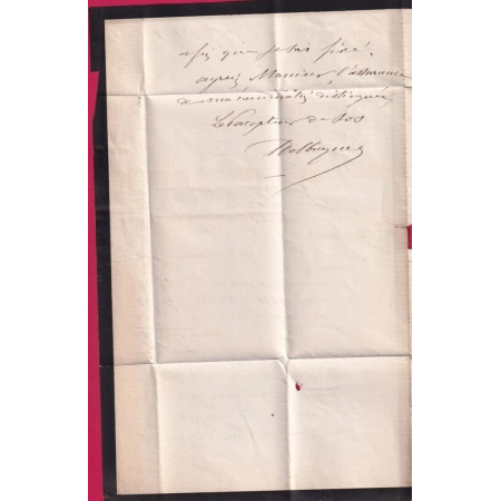 N°60 GC 3442 CAD TYPE 24 SOS LOT ET GARONNE POUR NERAC INDICE 11 LETTRE COVER
