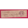 N°51 CAD LYON LES BROTTEAUX BANDE DE JOURNAL POUR EYGUIERES BOUCHES DU RHONE 1873 LETTRE COVER