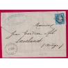 N°60 CONVOYEUR STATION LODEVE HERAULT POUR LAVELANET ARIEGE INDICE 11 LETTRE COVER