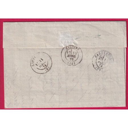N°60 CONVOYEUR STATION LODEVE HERAULT POUR LAVELANET ARIEGE INDICE 11 LETTRE COVER
