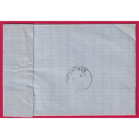 N°60 GC 2290 LES MEES BASSES ALPES + BM BOITE MOBILE POUR ST CHAMAS LETTRE COVER
