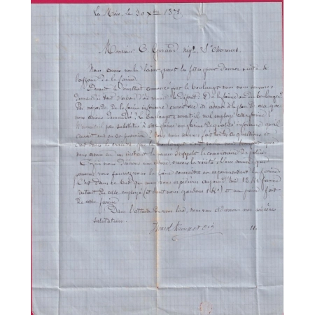 N°60 GC 2290 LES MEES BASSES ALPES + BM BOITE MOBILE POUR ST CHAMAS LETTRE COVER