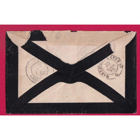 N°60 CONVOYEUR STATION TAIN DROME POUR DUNIERES HAUTE LOIRE LETTRE COVER