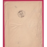 TAXE N°25 SUR LETTRE DU CONSULAT DE FRANCE A ROTTERDAM PARIS ETRANGER BLEU MEAUX 1891 RARE LETTRE COVER