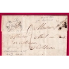 CURSIVE 45 CASTELMORON SUR LOT 31X19 INDICE 17 EN ARRIVEE AU RECTO DEPART STE RADEGONDE LOT ET GARONNE LETTRE 1839