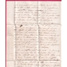 CURSIVE 45 CASTELMORON SUR LOT 31X19 INDICE 17 EN ARRIVEE AU RECTO DEPART STE RADEGONDE LOT ET GARONNE LETTRE 1839