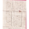 CURSIVE 45 CASTELMORON SUR LOT 31X19 INDICE 17 EN ARRIVEE AU RECTO DEPART STE RADEGONDE LOT ET GARONNE LETTRE 1839