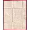 MARQUE 45 AIGUILLON EN ROUGE LOT ET GARONNE 1817 INDICE 10 POUR AGEN LETTRE COVER