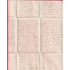 MARQUE 45 AIGUILLON EN ROUGE LOT ET GARONNE 1817 INDICE 10 POUR AGEN LETTRE COVER