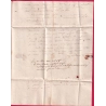 MARQUE 45 AIGUILLON EN ROUGE LOT ET GARONNE 1817 INDICE 10 POUR AGEN LETTRE COVER