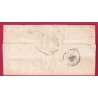 CURSIVE 45 CASTELMORON SUR LOT ET GARONNE 1841 POUR AGEN INDICE 15 LETTRE COVER FRANCE