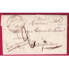 CAD TYPE 12 ASTAFFORT LOT ET GARONNE DECIME RURAL DE PERGAIN DANS LE GERS 1833 POUR AIGUILLON LETTRE COVER FRANCE