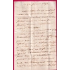 BELLE LETTRE LOCALE AVEC MENTION REMISE AU FACTEUR RURAL CASTILLONES LOT ET GARONNE 1843 BOITE RURALE A LETTRE COVER
