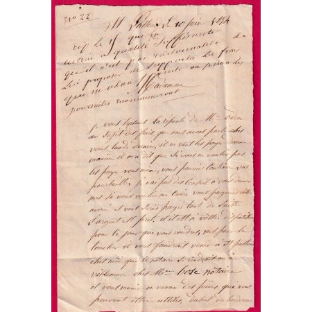 CAD TYPE 15 CANCON LOT ET GARONNE BOITE RURALE I ST PASTOR POUR AIGUILLON LETTRE COVER