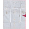 N°14 BLEU SUR NOIR BELLE COULEUR PARIS ETOILE PLEINE BUREAU E POUR MULHOUSE HAUT RHIN LETTRE COVER