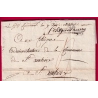 NIMES GARD CONTRESEING DE FRANCHISE LE GENERAL PETIT GUILLAUME AN 6 1798 POUR ST AMBROIX LETTRE COVER
