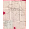 MARQUE P29P NIMES GARD EN ROUGE 24X9 INDICE 11 POUR ANTIBES VAR 1811 ALPES MARITIMES LETTRE COVER