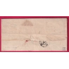 CURSIVE 29 SAINT MAMERT DU GARD 1853 TAXE 25 INDICE 12 POUR ST GILLES LETTRE COVER