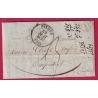 CAD TYPE 13 NIMES GARD DECIME RURAL + BOITE RURALE I BERNIS POUR CARPENTRAS 1838 VAUCLUSE LETTRE COVER