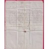 CAD TYPE 13 NIMES GARD DECIME RURAL + BOITE RURALE I BERNIS POUR CARPENTRAS 1838 VAUCLUSE LETTRE COVER