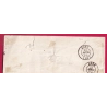 N°15 PARIS ETOILE 3ED 60 11 POUR AGEN LOT ET GARONNE TTB SIGNE CALVES LETTRE COVER