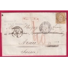 N°13 PARIS BUREAU D P1520 TROUVE A LA BOITE REEXP AARAU SUISSE DEPUIS LE BUREAU K  TAXE SUISSE 40 ROUGE LETTRE COVER