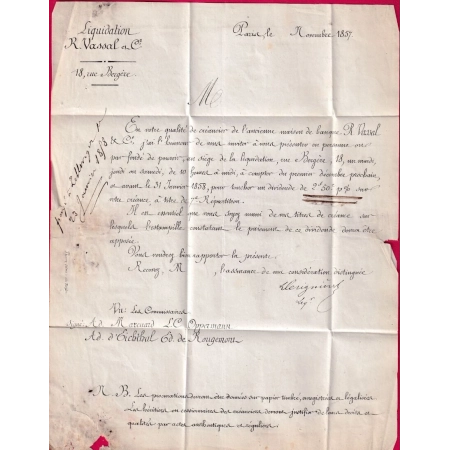 N°13 PARIS BUREAU D P1520 TROUVE A LA BOITE REEXP AARAU SUISSE DEPUIS LE BUREAU K  TAXE SUISSE 40 ROUGE LETTRE COVER