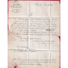 N°13 PARIS BUREAU D P1520 TROUVE A LA BOITE REEXP AARAU SUISSE DEPUIS LE BUREAU K  TAXE SUISSE 40 ROUGE LETTRE COVER