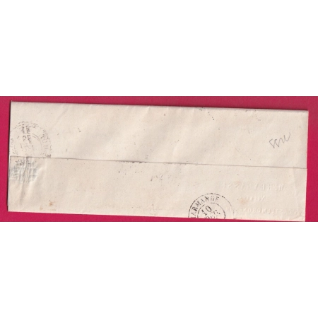 N°22 CAD TYPE 15 CASTELORON DU LOT ET GARONNE POUR MARMANDE RARE SUR LETTRE NON IMPRIMEE LETTRE COVER